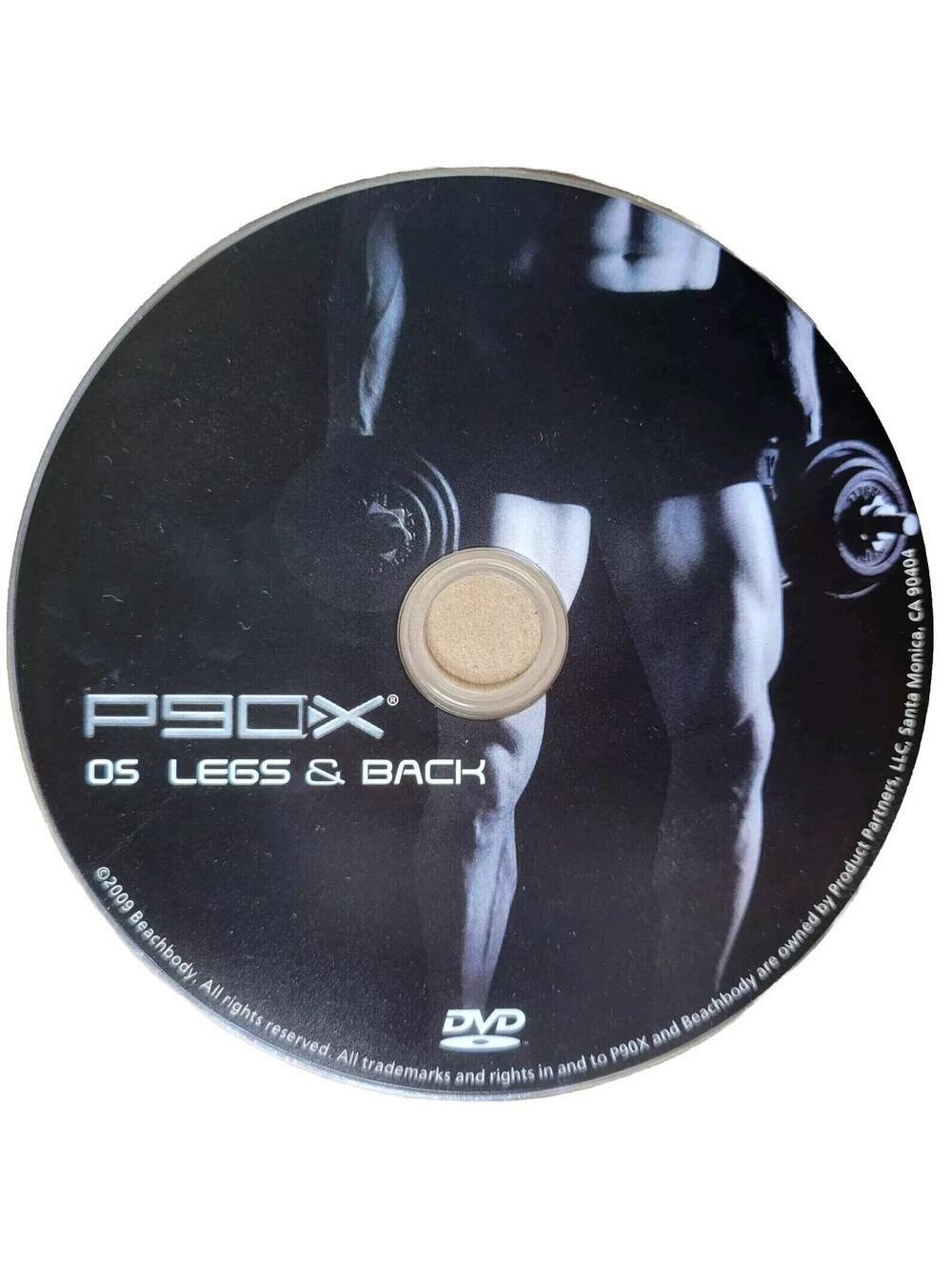 P90X Replacement DVD ~ Disc 5 - Legs & Back - Beachbody TESTED
